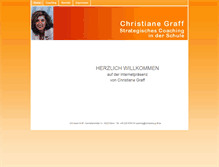 Tablet Screenshot of christiane-graff.de